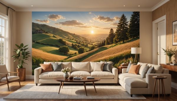 Papiers peints panoramiques et ambiances chaleureuses